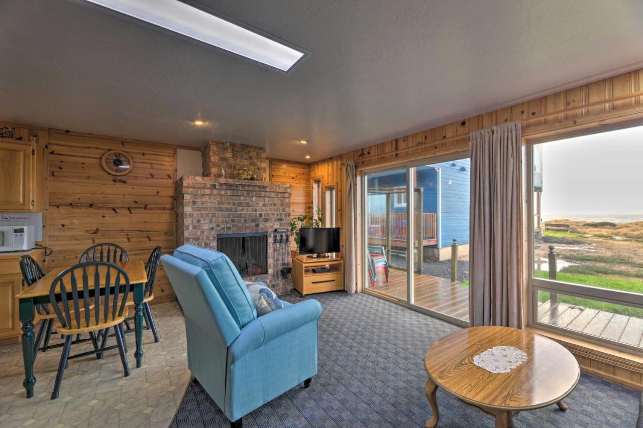 Sanderling Sea Cottages, Unit 3 With Private Balcony Waldport Exterior photo